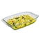 Borosil Oven Dish Rectangular 3L