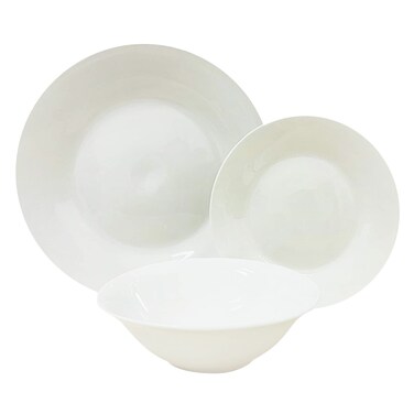 Basics Dinner Set White 12 PCS