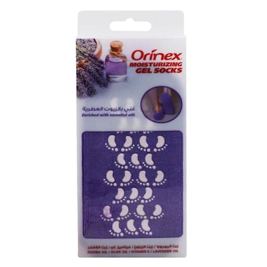Orinex Gel Moisturizing Socks 1Piece