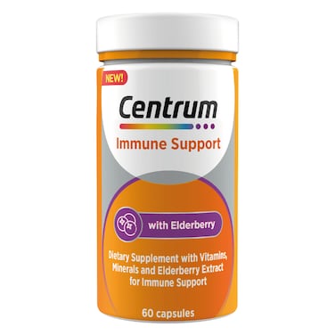 Centrum Immune Support Elderberry 60 Capsules