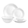 Royalford Classic Opalware Dinner Set - 18 Pieces - Durable &amp; Elegant