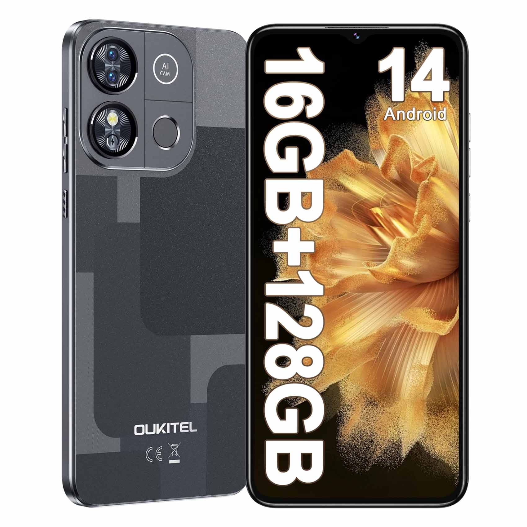 人気のクリスマスアイテムがいっぱい！ Dual 4G 128GB 4GB Pro C57 Oukitel Buy SIM 6.52 Smartphone スマートフォン本体