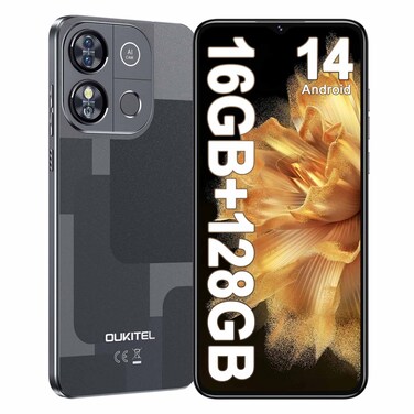 Oukitel C57 Pro 4GB 128GB 4G Dual SIM Smartphone 6.52 Inch Black