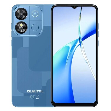 Oukitel C57 Pro 4GB 128GB 4G Dual SIM Smartphone 6.52 Inch Blue