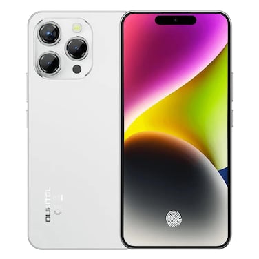 Oukitel P1 4GB 256GB 4G Dual SIM Smartphone 6.7 Inch White