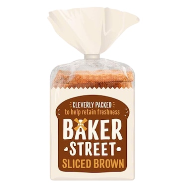 Baker Street Sliced Brown Loaf, 600g