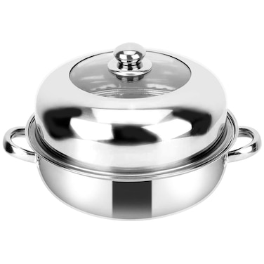 Bright Home Steamer Pot Stainless Steel 1 Layer 30cm