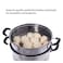 Bright Home Steamer Pot Stainless Steel 3 Layer 30cm