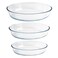 Oval Oven Dish 3 Pieces Set (1.6L + 2.4L + 3L)