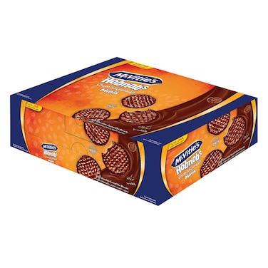 مكفيتيز دايجستيف ميني مع شوكولاتة بالحليب 40 جرام × 10