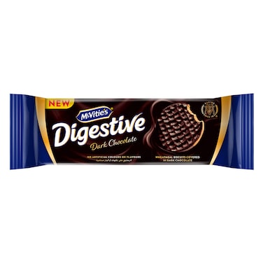 McVitie's Digestive Wheatmeal Biscuits Covered In Dark Chocolate 42g