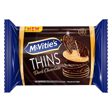 McVitie's Digestive Thins Dark Chocolate 42g x12