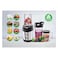 Black &amp; Decker, NutriMaster 600W Blender,700ML Jar, Includes 3 travel cups with lid, Best for soups, smoothies, sauces, baby food and more, Dishwasher Safe, Black, NE600-B5