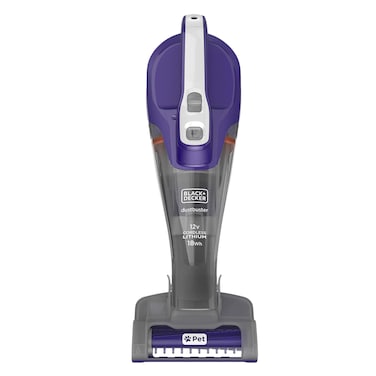 Black+Decker DVB315JP-GB Pet Dustbuster Handheld Vacuum Cleaner 12V 400ml
