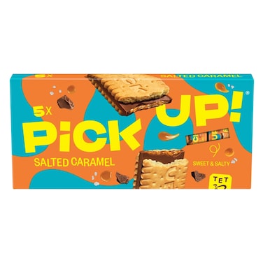 Bahlsen Pick Up! Salted Caramel Chocolate Biscuits Bar 28g x5