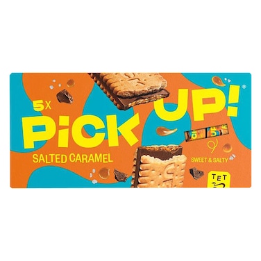 Bahlsen Pick Up! Salted Caramel Chocolate Biscuits Bar 28g x5