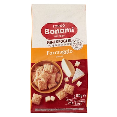 فورنو بونومي قطع باتسري ميني سفيوليه - جبنة - مخبوز في الفرن 150 جرام