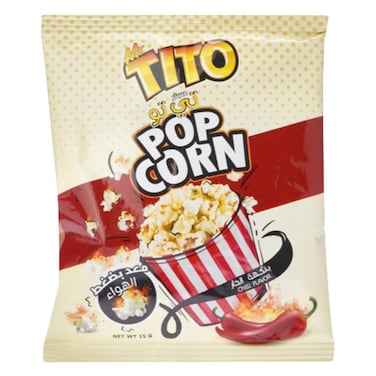 Mr.Tito Popcorn Chili Flavor 15g