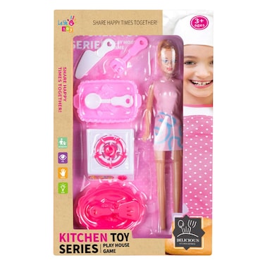 Kitchen Toy with Doll