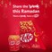 Nestle KitKat 2 Fingers Mini Milk Chocolate Ramadan Limited Edition Star 270g