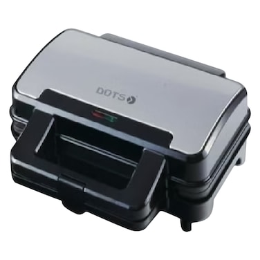 Dots SMD-296 Sandwich Grill Maker 900W Black/Silver