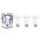Daewoo LED Bulb 8W, 3 Pieces Combo
