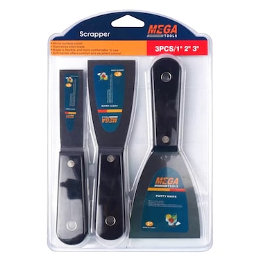 Mega Scrapper Set M-7883 1inch 2inch 3inch 3 PCS