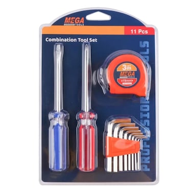 Mega Combination Tool Set M-7888 3m 11 PCS