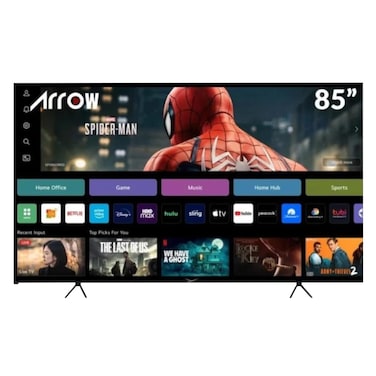 Arrow RO-85LPW 1.5 GB RAM 8 GB ROM 4K Ultra HD WebOS Smart LED TV 85 Inch Black