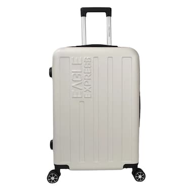 إيغل إكسبريس فينتشر حقيبة سفر صلبة بيضاء 28 بوصة