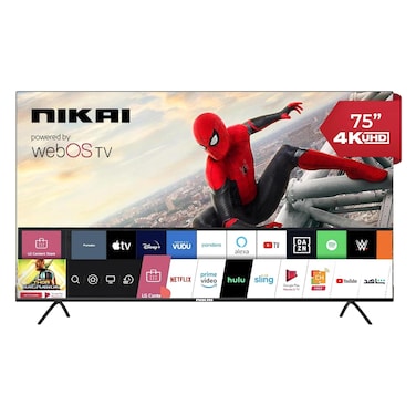نيكاي تلفزيون سمارت QLED مقاس 75 بوصة، WebOS (NIK75MEU4)