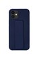 Primo Plus واقٍ غطاء لـ iPhone 11 مع مدمج-في هاتف حامل - Dark أزرق