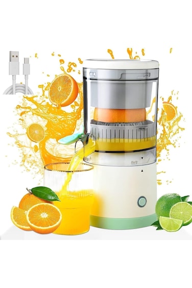 Arabest كهربائي Citrus عصارة,عالي عصير Yield,لاسلكي أوتوماتيكي,USB قابل لإعادة الشحن,لـ Citrus فواكه آبل