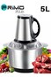 Primo Plus Multifunction لحم مطحنة 5 L فضي