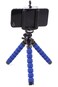 Primo Plus مرن Bendable Octopus شكل جوال هاتف Tripod أزرق