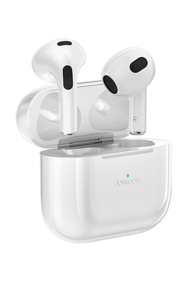 Primo Plus JR-T03S Plus بلوتوث 5.1 TWS Half في-أذن Earphones لاسلكي Earbuds أبيض