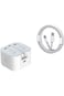 طاقة Plus 20W سريع iPhone شاحن   سريع USB C حائط شاحن USB C إلى Lightning كابل, أبيض