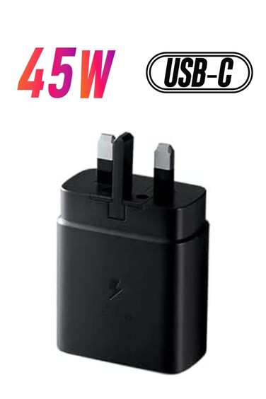 Primo Plus 45W طاقة محول بدون USB كابل أسود