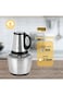 Denx 2L متعدد-وظيفة كهربائي لحم مطحنة, 200W غير قابل للصدأ فولاذ طعام مفرمة, 4 شفرات, 3 سرعة مطبخ لحم Mincer, خضار Cutter, طعام معالج