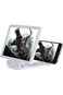 Primo Plus 3D شاشة Magnifier حامل Bracket لـ جوال هواتف أبيض