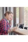 Primo Plus 3D شاشة Magnifier حامل Bracket لـ جوال هواتف أبيض