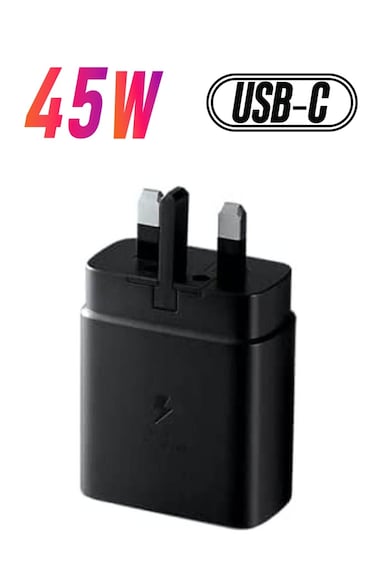 Primo Plus 45W طاقة محول بدون USB كابل أسود