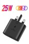 Primo Plus 25W PD محول USB-C أسود بدون USB كابل