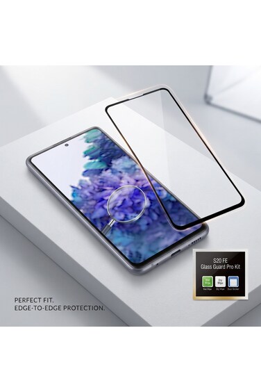 Primo Plus S20 FE زجاج Guard احترافي طقم (أو مقسّى زجاج شاشة واقي لـ Samsung Galaxy S20 FE)