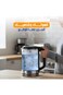 Primo Plus زجاج كهربائي غلاية, 2.5 لتر, 2200 واط, موديل PR642 - أزرق LED إضاءة و عصري تصميم
