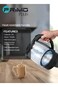 Primo Plus زجاج كهربائي غلاية مع LED إضاءة في Bottom - 2L سعة, 1500W