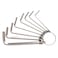 Hex Key Flat End 8Pcs Set