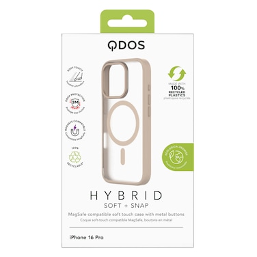 كيودوس غطاء لهاتف iPhone 16 Pro، لون صحراوي