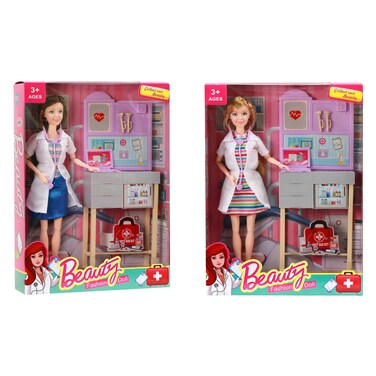 Beauty Fashion Doctor Doll 11"