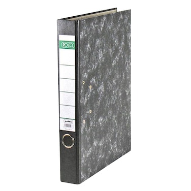 Roco Standard Box File &ndash; 5 cm Spine &ndash; F4/A4 &ndash; Black